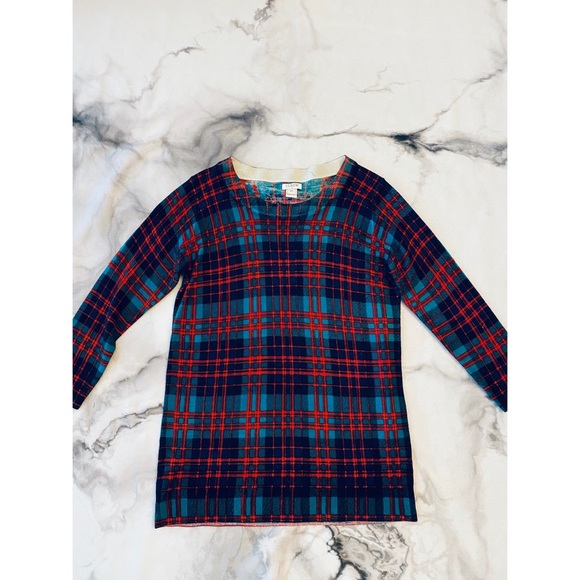 J Crew Plaid Sweater | Poshmark